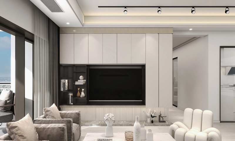 全屋定制電視柜電視機背景墻定做